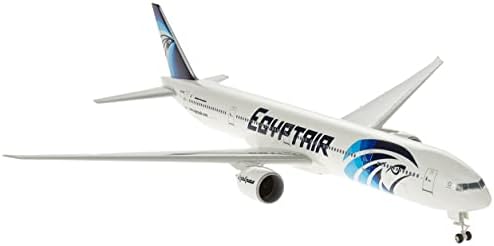 Amazon.com: Daron Skymarks Egypt Air 777-300 Modelo de avión con engranaje  regular SU-GDL (escala 1/200) : Juguetes y Juegos