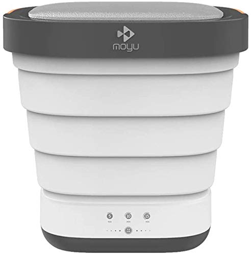 Faltbare Waschmaschine Mit Schleuder Mini Spin Turbine Gestapelte Waschautomat Für Reisen Camping College Dorms Unterwäsche Reinigungsmaschine Mit