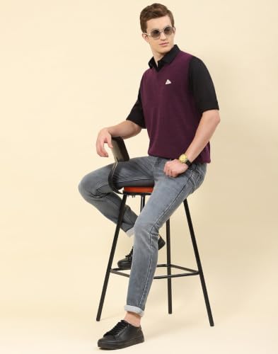 Image of Monte Carlo Men Regular Fit Sleeveless Solid V Neck Winter Sweater (Pack of 1)