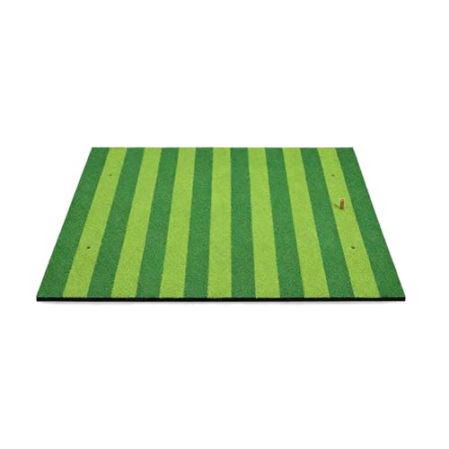 Tapete de práctica de golf de césped artificial resistente con base amortiguadora 2