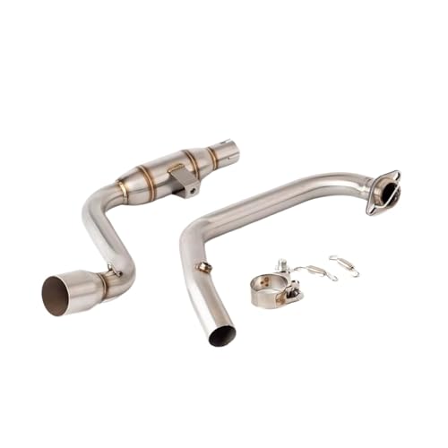 Tuyau d'échappement moto pour Gixxer 155 réduisant les vibrations