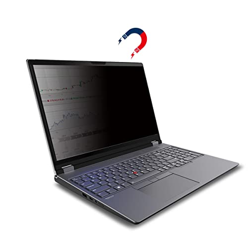 Nusign+ 15.6 Inch Magnetic Loptop Privacy Screen Filter- Blue Light Screen Protector - Laptop Anti Glare Screen Protector,Blocks 96% Uv–16:9 Aspect Ratio #TOP7