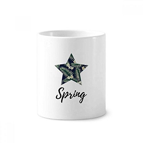 Tasse blanche en céramique 350ml pour ranger les pinceaux de maquillage