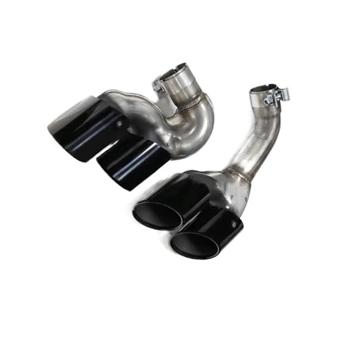 Embout pot d'échappement quadruple en acier inox pour optimiser le style de votre BMW X6