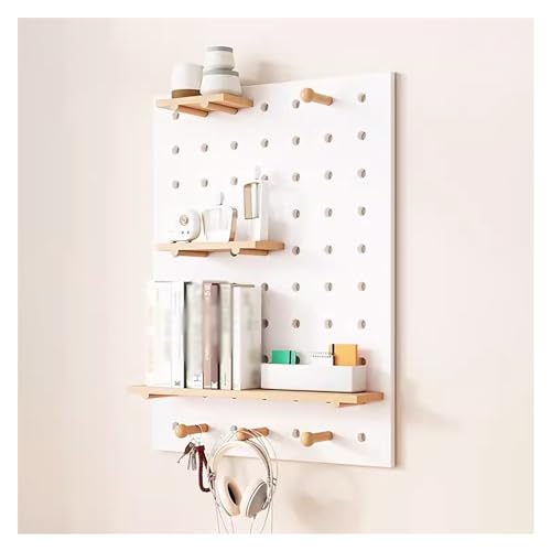 Genérico Tablero Perforado para Herramientas, Estante de Pared para Garaje, Almacenamiento de Brocas, Juego de Llaves, Soportes, Kit de tableros Perforados de exhibición para Montaje en Pared, Tabler