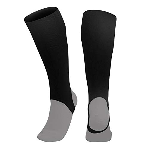 Chaussettes unisexe AS4BS Champro pour vos matchs de baseball noir S