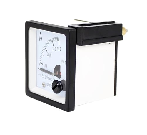 Ampèremètre AC 99T1 pointeur 5A pour tableau électrique 48x48mm