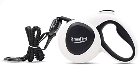 ARMALTRD Retractable Dog Lead | Long Heavy duty Tangle Free Extension Lead 5m-16FT | 360° dog lead retractable 30KG Dogs | Bungee Leash 90cm | Retractable lead for Small, Medium and Large Dogs