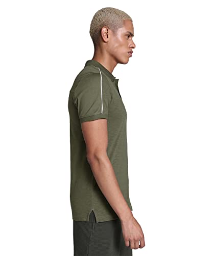 Image of PUMA Cotton Regular Fit Mens Black T-Shirt