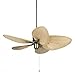 Fanimation Islander Ceiling Fan Narrow Oval Palm Blades 22 inch,Gold