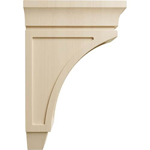 Ekena Millwork CORW04X08X12LURW Medium Lucan Wood Corbels thumb #2