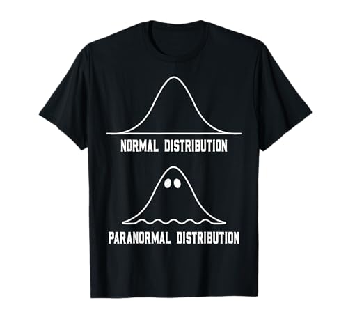 Statistiques mathématiques Enseignant de distribution paranormale normale T-Shirt