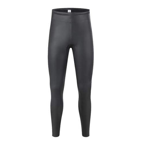 TOVCHEI 3Mm Wetsuit Pants Super Stretch Neoprene Diving Trousers Warm Anti Jellyfish Swimsuit for Scuba Surfing Snorkeling,Black,S