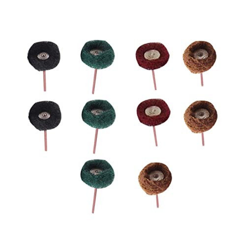 FUNOMOCYA 40Pcs Polishing Wheel Set for Rotary Tools Includes and Buffing Wheels for Jewelry Polishing for Area Surface Finishing