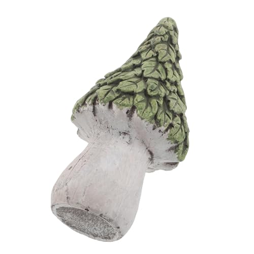 Statue de jardin en ciment résistante aux intempéries figurine champignon durable