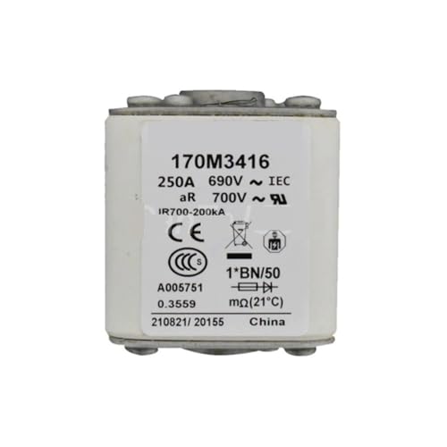 Fusible 170M3416 pour protection de convertisseur de puissance industrielle