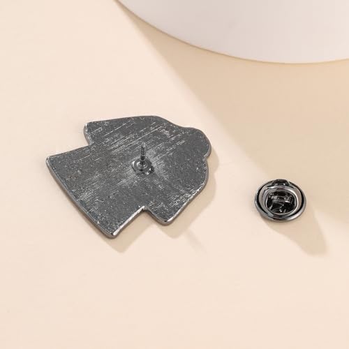 Image of Science and Medical Microscope Brooch,Colorful Enamel Lab Pin Jewelry for Scientists Laboratory Enthusiasts Badge Gifts