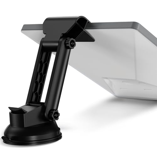 for Starlink Mini Mount - Suction Cup Kit for Car, RV, Roof, Windshield & Dashboard Kit Magnetic Bracket Mounting Rack,Starlink Mini Accessories 4 Car Adapter (Black)