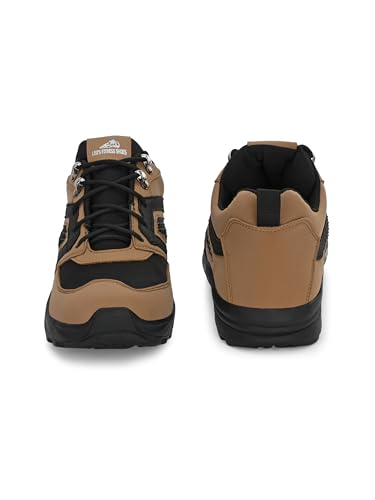 Image of Leo Fitness Outdoor Trekking & Hiking Shoes for Men Waterproof for All-Terrain Grip with Soft Rubber Outsole
