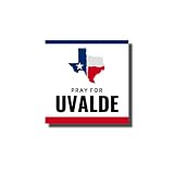 Pray For Uvalde Texas Sticker Waterproof