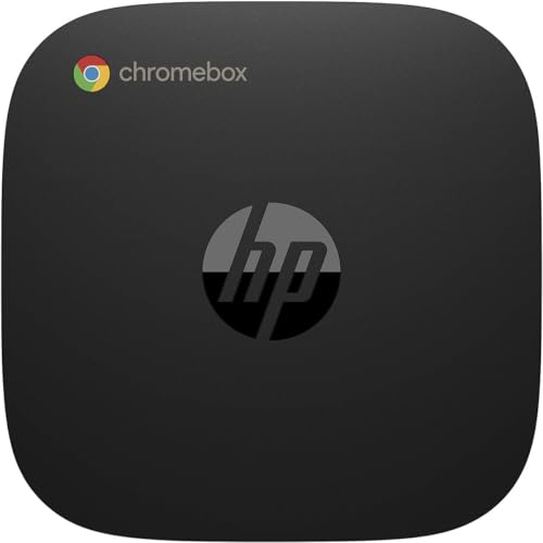 Image of HP Chromebox G4 Chromebox - Intel Core i5 13th Gen i5-1345U - vPro Technology - 8 GB - 64 GB Flash Memory Capacity - Desktop Mini - Intel Chip - ChromeOS - Intel Iris Xe Graphics DDR4 SDRAM - IEEE 802