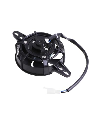 Ventilador Radiador Ventilador De Radiador ATV Coche De Playa para Accesorios De Modificación De Motocicleta 150-250cc Radiador Refrigeración por Agua Dedicado Enfriador de Aceite