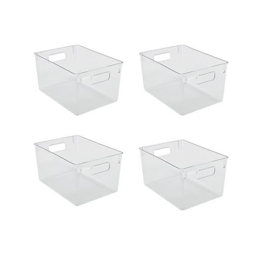 Opiniones y reviews de Plastictrends , listamos los 10 mejores. 44 STYRKA - Juego de 4 Piezas de Contenedores Organizadores, Contenedores de Plástico para Refrigerador, Multiusos, Apilables y Transparentes