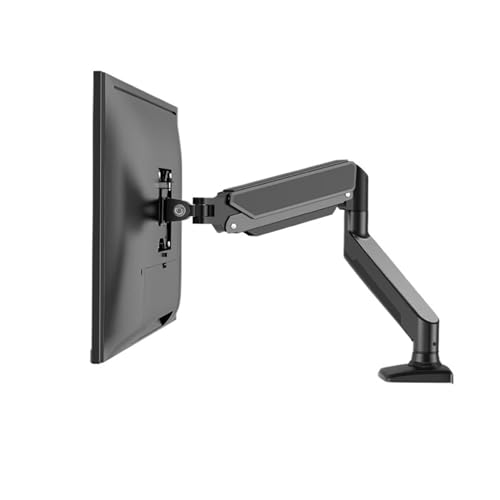 Support de moniteur blanc 360° pour un bureau de télétravail épuré - 3