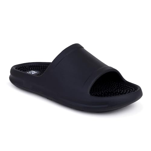 Image of Hygear Men's Hy-relax EVA Slides | Ultra Soft Cushion | Lightweight | Waterproof | Stylish |Anti-Skid | Comfortable Everyday Slides for Men