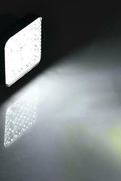 Astraled Off-road Kare Çalışma Lambası 16 LED, 48 Watt, 12 Volts, ATV/Motosiklet, Siyah - Off Road & Motorsport Işıkları