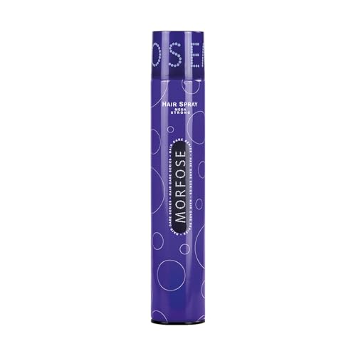 Morfose Mega Strong Haarspray 400 ml – Extra starker Halt & Glanz – Professionelles Haarspray für langanhaltendes Styling – Volumen & Vitalität