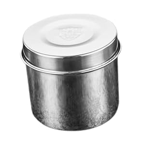 NAMOARLY Edelstahl Lunchbox Probengläser 550ml