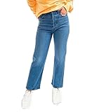 levi's 715 bootcut amazon Die Levi's mit der höchsten Leibhöhe. Die Ribcage Jeans mit ihrem 30 -cm-Bund ist so heiß begehrt, weil sie die Taille betont, die Hüfte schmaler und die Beine länger wirken lässt. Diese Passform schmeichelt der Figur und fühlt sich so fantastisch an wie du