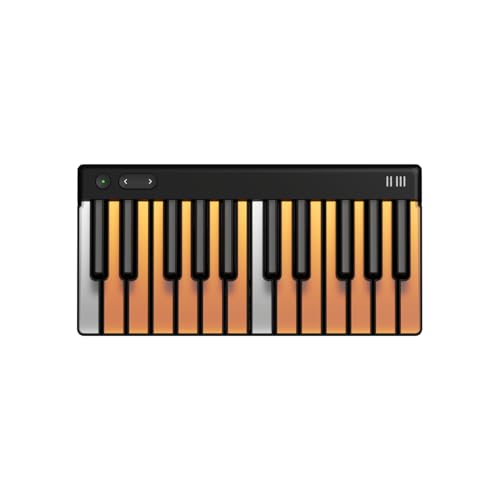 Image of ROLI Piano M | Mini MIDI Keyboard for Music Production and Performance | 24 RGB Keys | MPE Capable | Bluetooth & Battery Powered