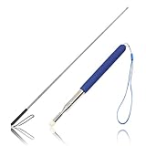 🎓【INFORMACIÓN DEL PRODUCTO】:Paquete incluido:2 * Palo de puntero de enseñanza;Color:azul y negro;Longitud natural:21cm;Longitud de estiramiento:100cm;Mejorar la atención de los estudiantes y mejorar la calidad de la enseñanza.