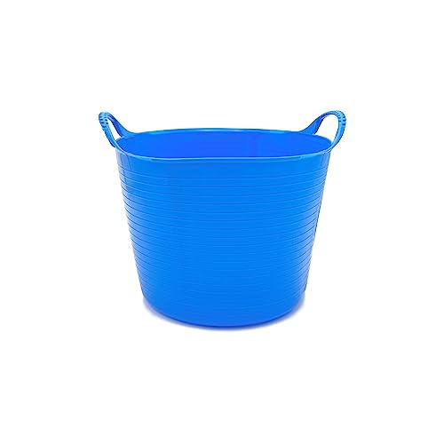 Bosmere G402LVC Small Flexible Plastic Tub, Toy Storage, Laundry, Gardening & More, 14 Liter/3.7 Gallons