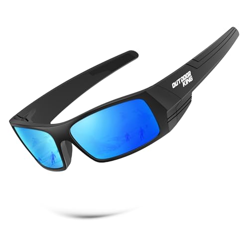 Polarized Sport Sunglasses-for-Men Sun-Glasses: Mens Wrap Sunglasses for Fishing Cycling Running UV400 Protection