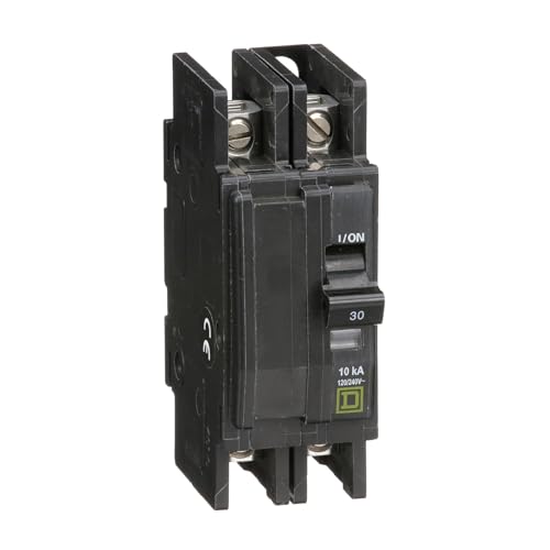 SCHNEIDER ELECTRIC QOU230 Miniature Circuit Breaker 120/240-Volt 30-Amp Hom Valpk Indr 225A Mlo 30/60Cir Wgb