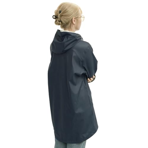 Rain Jackets for Women, Rain Coats Long Hooded Outdoor Waterproof Windbreaker Women's Trench Coat2