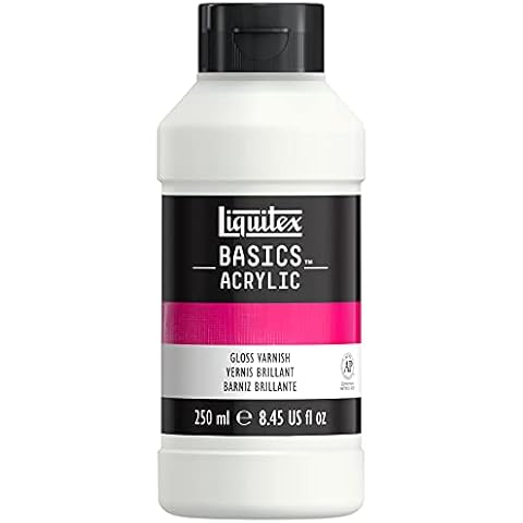 Liquitex BASICS Gloss Varnish, 250ml (8.4oz) Bottle Cover