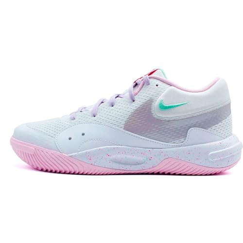 Nike Hyperquick SE Volleyball Shoes (HF3240-100, White/Violet Mist/Mint Foam/Pink Foam)3