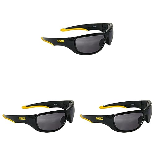 DEWALT DPG94-2C Dominator Safety Glasses, Smoke Lens