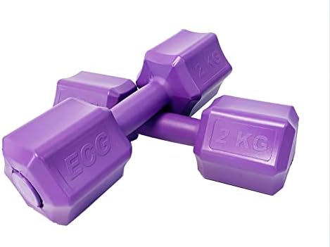 Ecgspor 2 Kg Mor Dambıl Seti 2 Kg x 2 Adet Toplam 4 Kg Ağırlık Seti