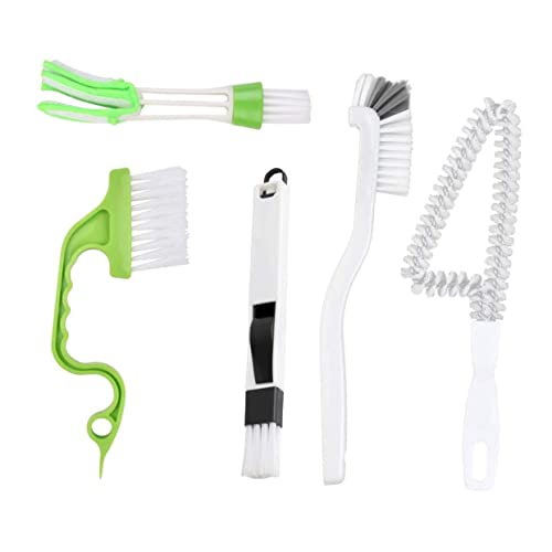 NULYLU Practical Sink Clean Door Window Track Brush Multipurpose Cleaning Brush Tool