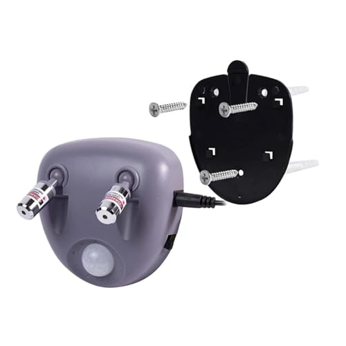 JQVDE Aide au stationnement Laser for Garage, Double extrémité, capteur Laser for Garage, Aide au Guidage, système de Feux Stop, Aide au stationnement for Garage, abri Voiture(EU)