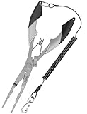 pullther fishing Fishing Gear,Hook Remover Fishing Pliers,Stainless Steel Fishing Tools,Multitool for Saltwater Freshwater