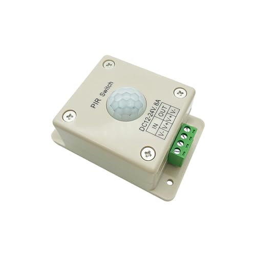 Interruptor de sensor LED con regulador e iluminación de 12-24V para tiras monocromáticas 6