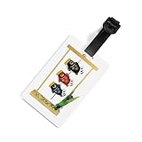 荷物タグ 鯉のぼり 竹柄 水彩イラスト 和風 ネームタグ ラゲージタグ スーツケースタグ ホルダー 身分証明書 ラベル ネームカード付き 荷物タグ バッグタグ バゲージタグ 番号札 出張用タグ 紛失防止 トラベル 名札 目印 旅行用 便利グッズ 調整可能