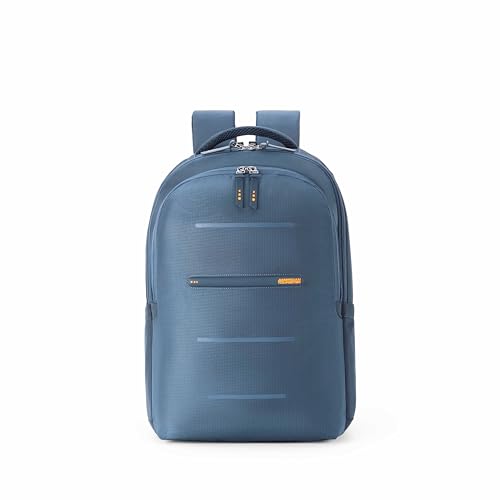Image of American Tourister Arden | 34 Ltrs | 3 Compartments | Bottle Pocket | Ergonomic Padded Back Panel & Shoulder Straps | Laptop Backpack | 1 Year International Warranty | Elemental Blue