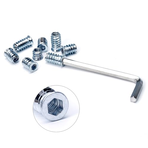 Image of 220pcs Threaded Inserts for Wood, 1 /4-20 x 10mm 15mm 20mm, 5 /16-18 x 15mm 20mm, Wood Screw Insert Nut